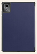 Nomfy Hoes Geschikt voor Lenovo Tab M11 Hoes Tri-fold Tablet Hoesje Case - Hoesje Geschikt voor Lenovo Tab M11 (11 inch) Hoesje Hardcover Bookcase - Donkerblauw
