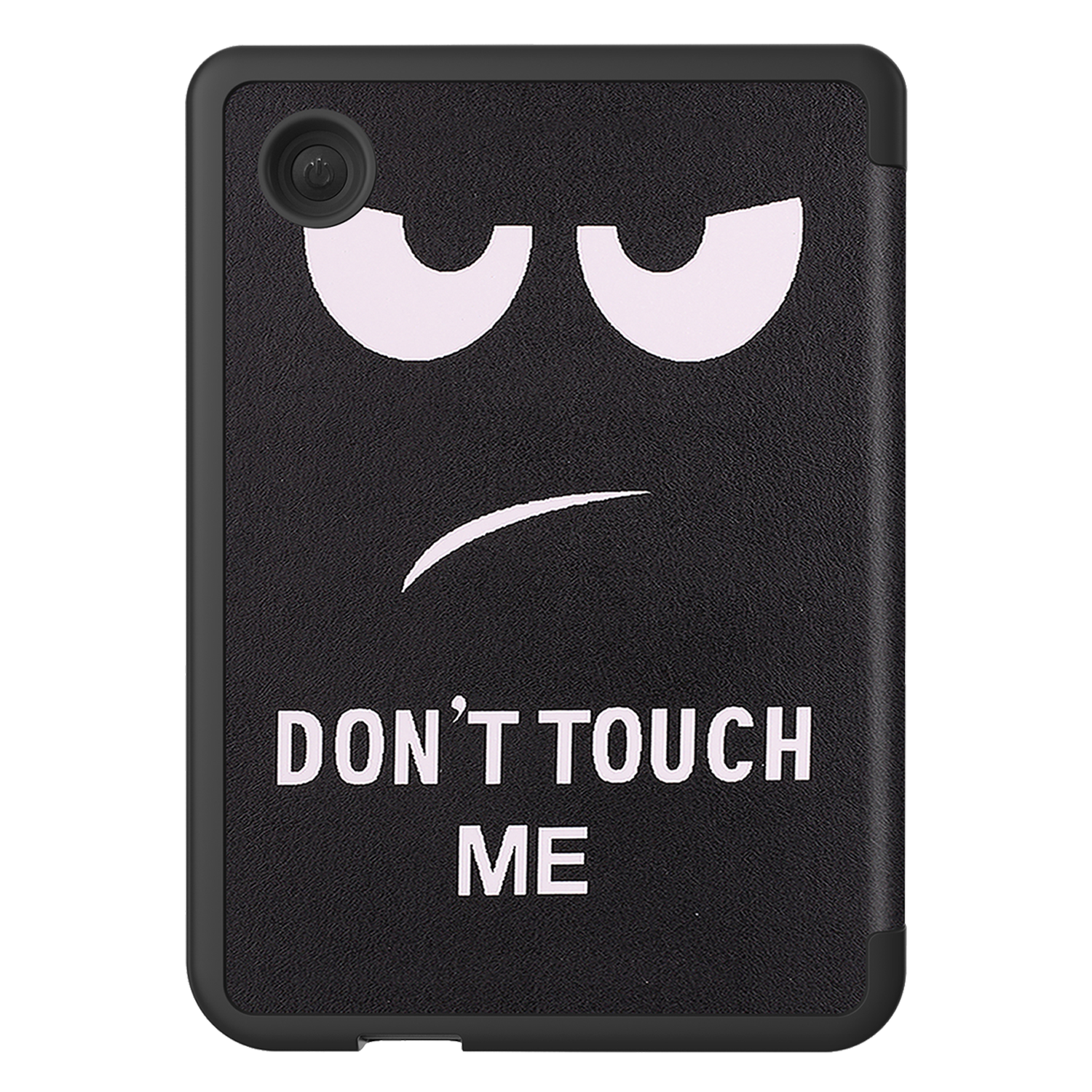 Nomfy Hoesje Geschikt voor Kobo Clara BW Hoes Book Case - Hoes Geschikt voor Kobo Clara BW Hoesje Book Cover - Don't Touch Me