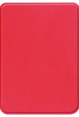 Nomfy Hoesje Geschikt voor Kobo Clara BW Hoes Book Case - Hoes Geschikt voor Kobo Clara BW Hoesje Book Cover - Rood