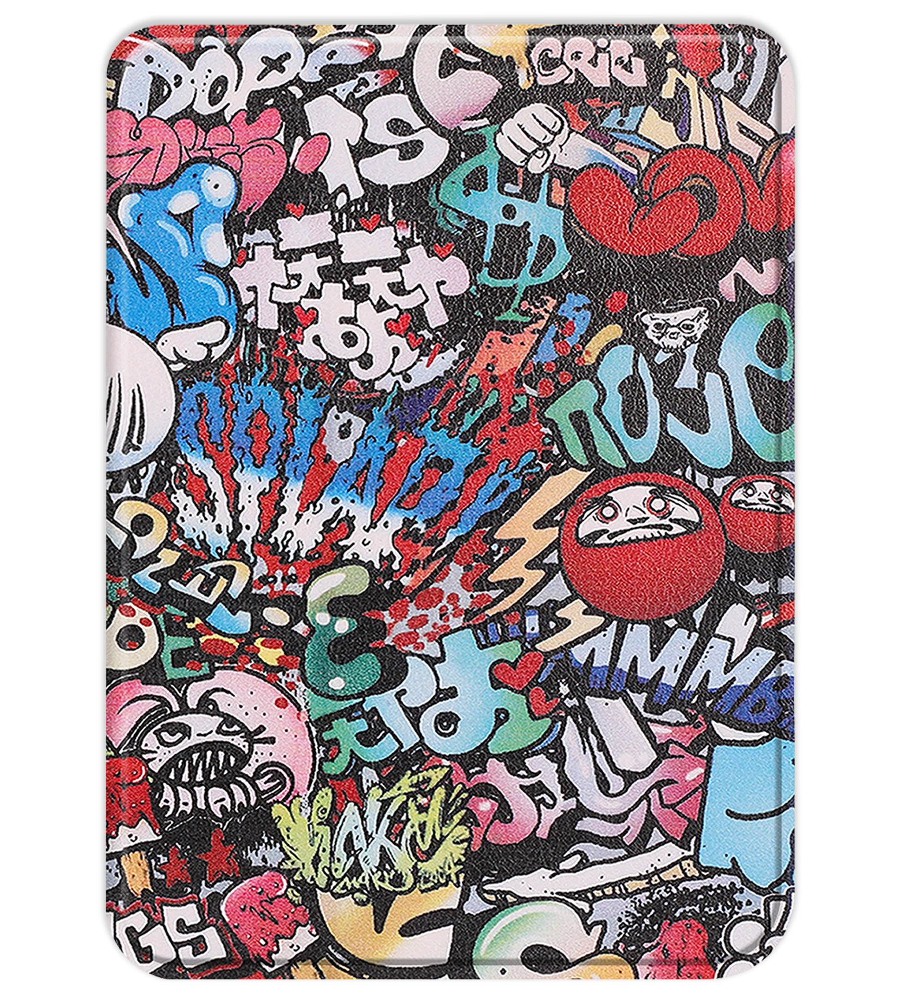 Nomfy Hoesje Geschikt voor Kobo Clara BW Hoes Book Case - Hoes Geschikt voor Kobo Clara BW Hoesje Book Cover - Graffity