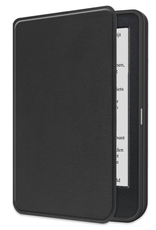 NoXx Hoes Geschikt voor Kobo Clara BW Hoesje Bookcase Cover Book Case Hoes Sleepcover - Zwart