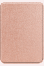 NoXx Hoes Geschikt voor Kobo Clara BW Hoesje Bookcase Cover Book Case Hoes Sleepcover - Rosé Goud