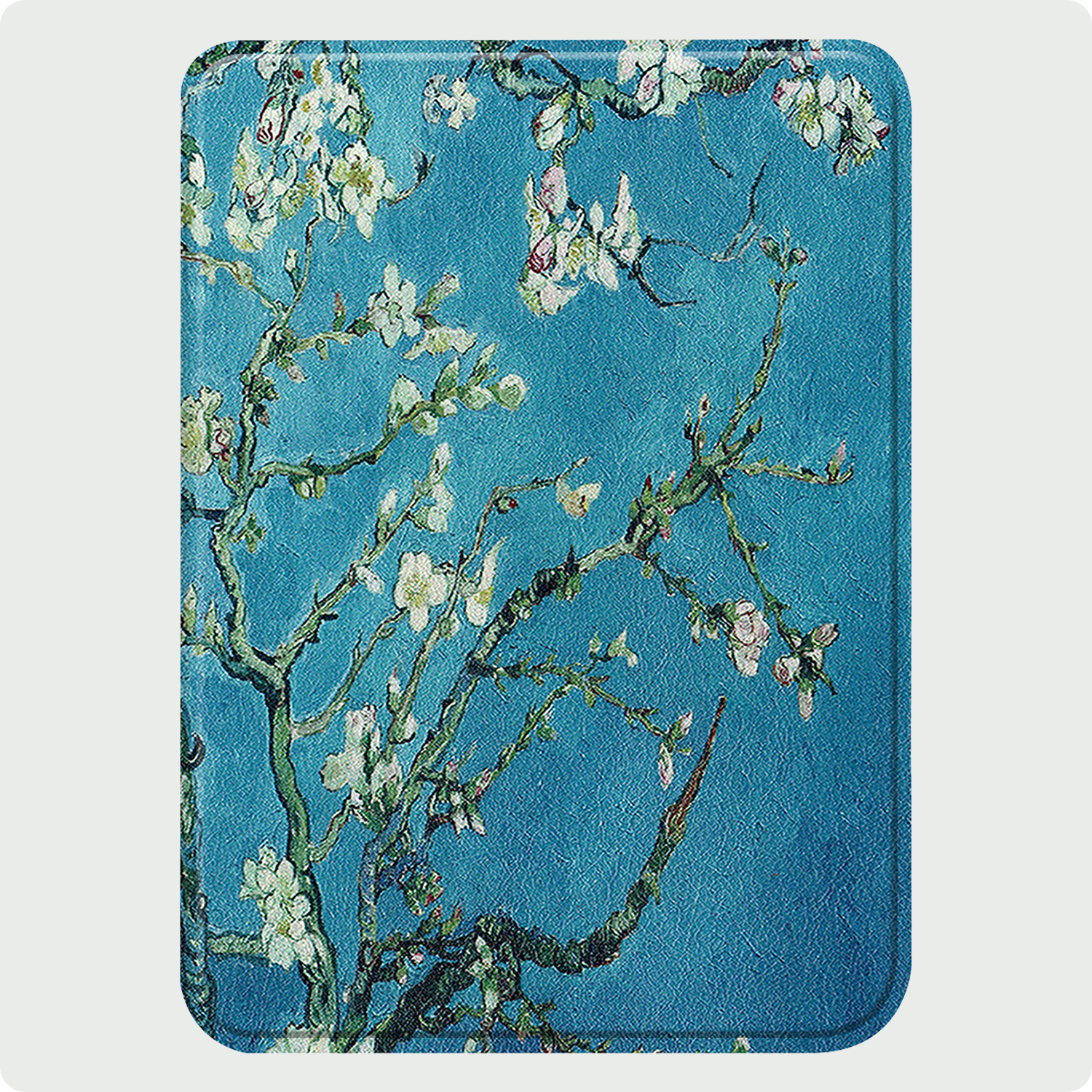 BASEY. Hoes Geschikt voor Kobo Clara Colour Hoesje Bookcase Cover Hoes - Hoesje Geschikt voor Kobo Clara Colour Hoes Cover Case - Bloesem