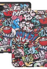 BASEY. Hoes Geschikt voor Kobo Clara Colour Hoesje Bookcase Cover Hoes - Hoesje Geschikt voor Kobo Clara Colour Hoes Cover Case - Graffity