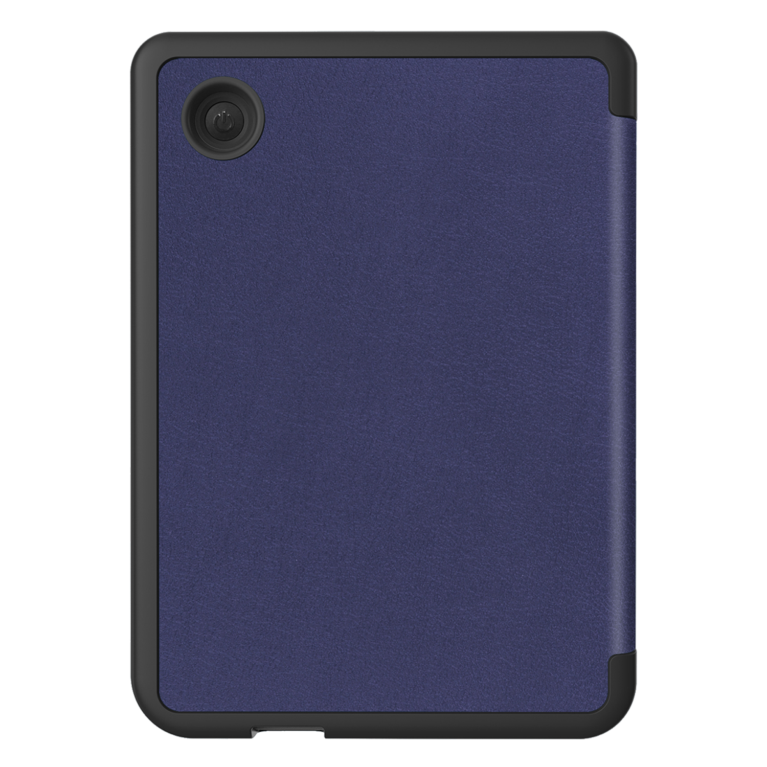 Nomfy Hoesje Geschikt voor Kobo Clara Colour Hoes Book Case - Hoes Geschikt voor Kobo Clara Colour Hoesje Book Cover Met Screenprotector - Donkerblauw