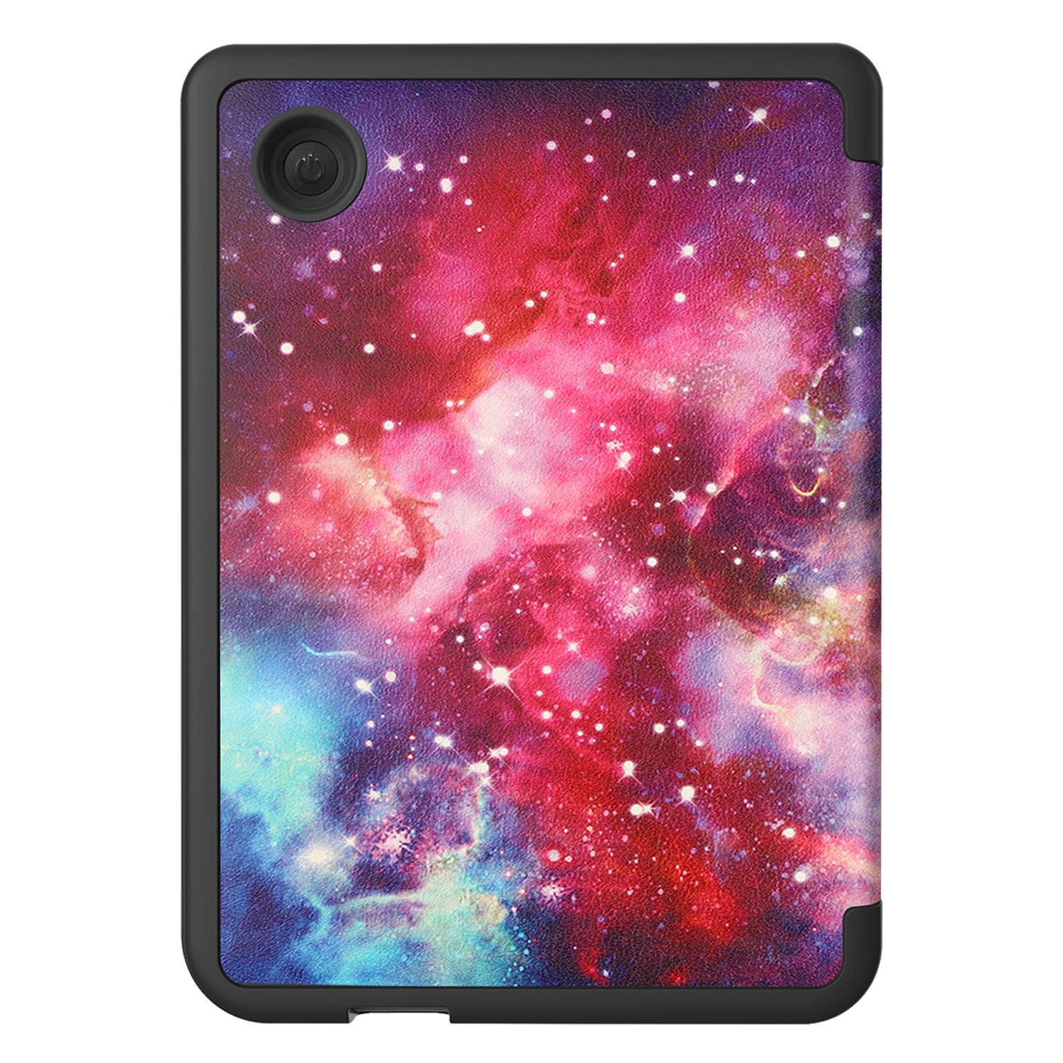 Nomfy Hoesje Geschikt voor Kobo Clara Colour Hoes Book Case - Hoes Geschikt voor Kobo Clara Colour Hoesje Book Cover - Galaxy