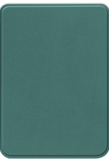 Nomfy Hoesje Geschikt voor Kobo Clara Colour Hoes Book Case - Hoes Geschikt voor Kobo Clara Colour Hoesje Book Cover - Donkergroen