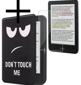 NoXx NoXx Kobo Clara Colour Hoesje Met Screenprotector - Don't Touch Me
