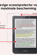 NoXx Hoes Geschikt voor Kobo Clara Colour Hoesje Bookcase Cover Book Case Hoes Sleepcover Met Screenprotector - Kat