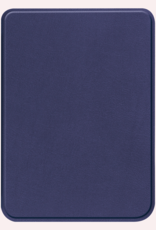 NoXx Hoes Geschikt voor Kobo Clara Colour Hoesje Bookcase Cover Book Case Hoes Sleepcover Met Screenprotector - Donkerblauw