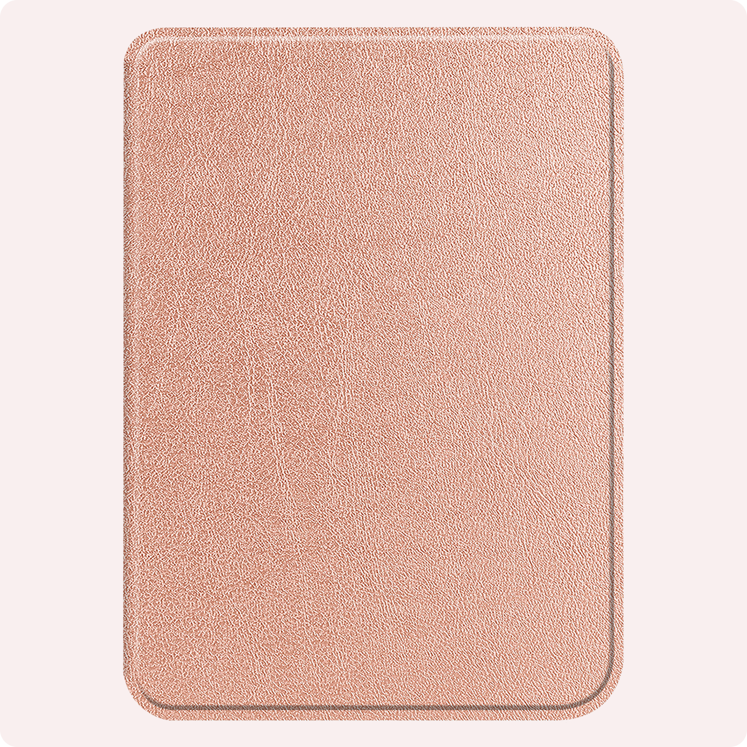 NoXx Hoes Geschikt voor Kobo Clara Colour Hoesje Bookcase Cover Book Case Hoes Sleepcover - Rosé Goud