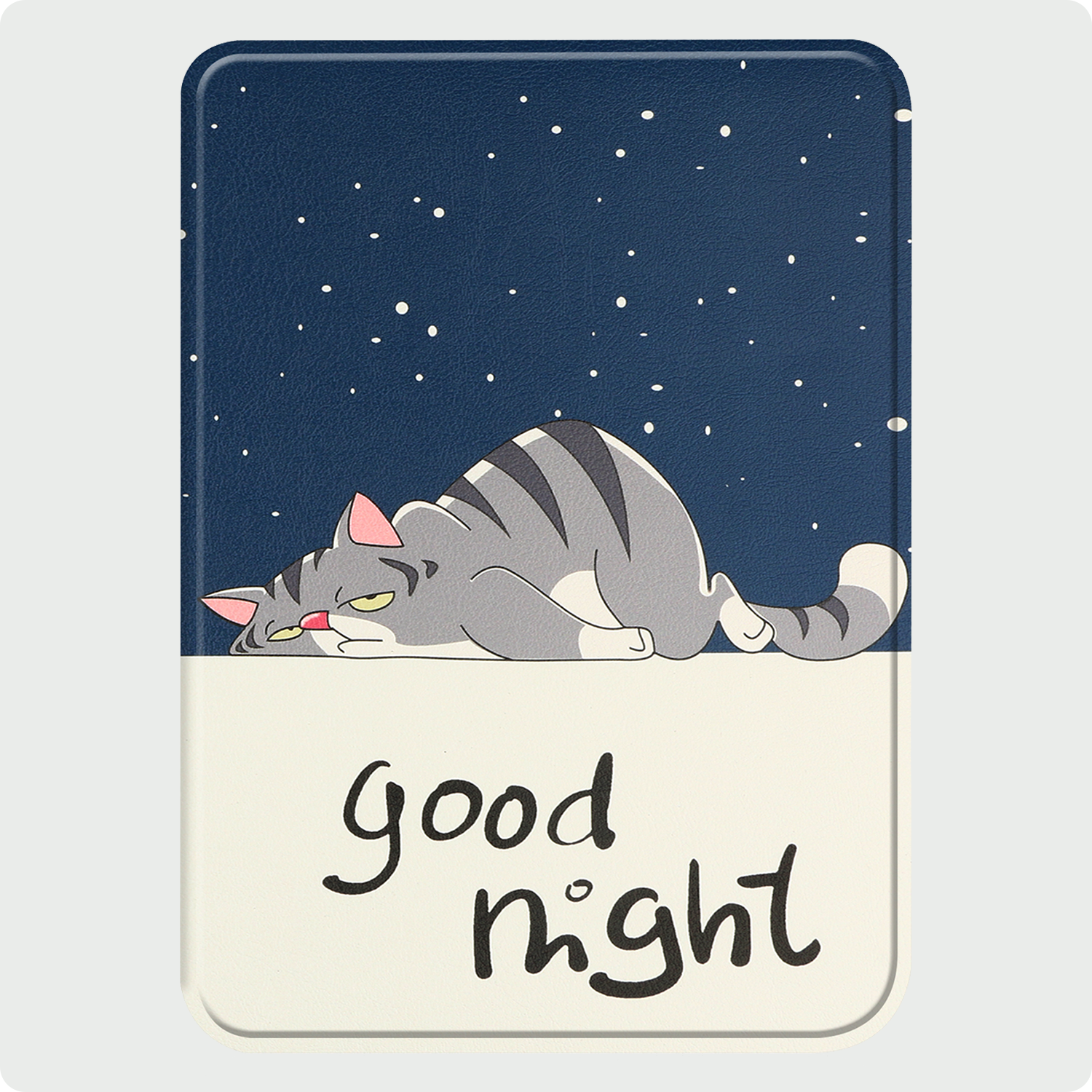 BASEY. Hoes Geschikt voor Kobo Clara Colour Hoesje Bookcase Cover Hoes Met Screenprotector - Hoesje Geschikt voor Kobo Clara Colour Hoes Cover Case - Kat