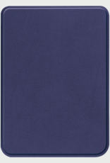 BASEY. Hoes Geschikt voor Kobo Clara BW Hoesje Bookcase Cover Hoes Met Screenprotector - Hoesje Geschikt voor Kobo Clara BW Hoes Cover Case - Donkerblauw