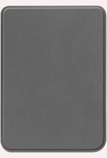 NoXx Hoes Geschikt voor Kobo Clara BW Hoesje Bookcase Cover Book Case Hoes Sleepcover Met Screenprotector - Grijs