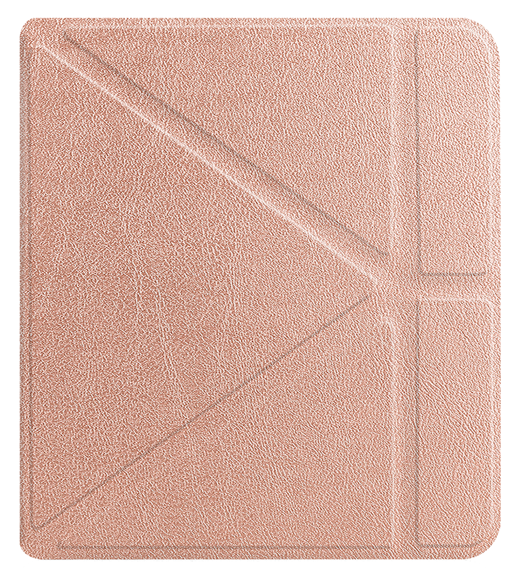 Nomfy Hoesje Geschikt voor Kobo Libra Colour Hoes Book Case Trifold - Hoes Geschikt voor Kobo Libra Colour Hoesje Book Cover - Rosé Goud