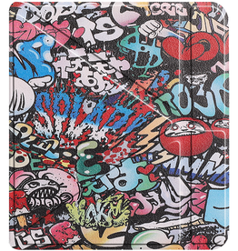 Nomfy Nomfy Kobo Libra Colour Hoesje Trifold - Graffity