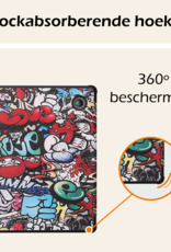 Nomfy Hoesje Geschikt voor Kobo Libra Colour Hoes Book Case Trifold - Hoes Geschikt voor Kobo Libra Colour Hoesje Book Cover - Graffity