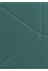 Nomfy Hoesje Geschikt voor Kobo Libra Colour Hoes Book Case Trifold - Hoes Geschikt voor Kobo Libra Colour Hoesje Book Cover - Donkergroen