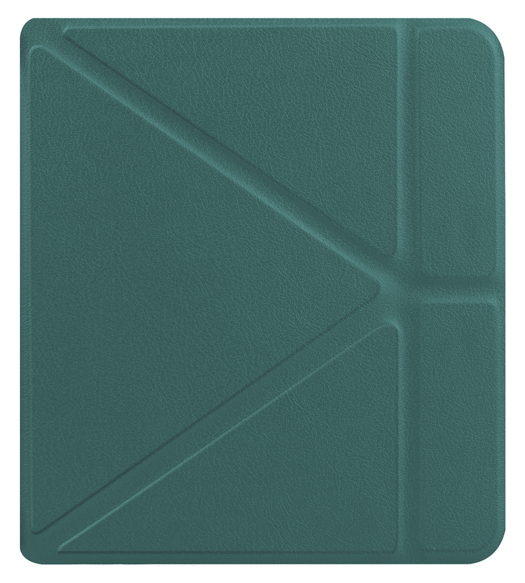 Nomfy Hoesje Geschikt voor Kobo Libra Colour Hoes Book Case Trifold - Hoes Geschikt voor Kobo Libra Colour Hoesje Book Cover - Donkergroen