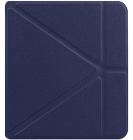 Nomfy Nomfy Kobo Libra Colour Hoesje Trifold - Donkerblauw