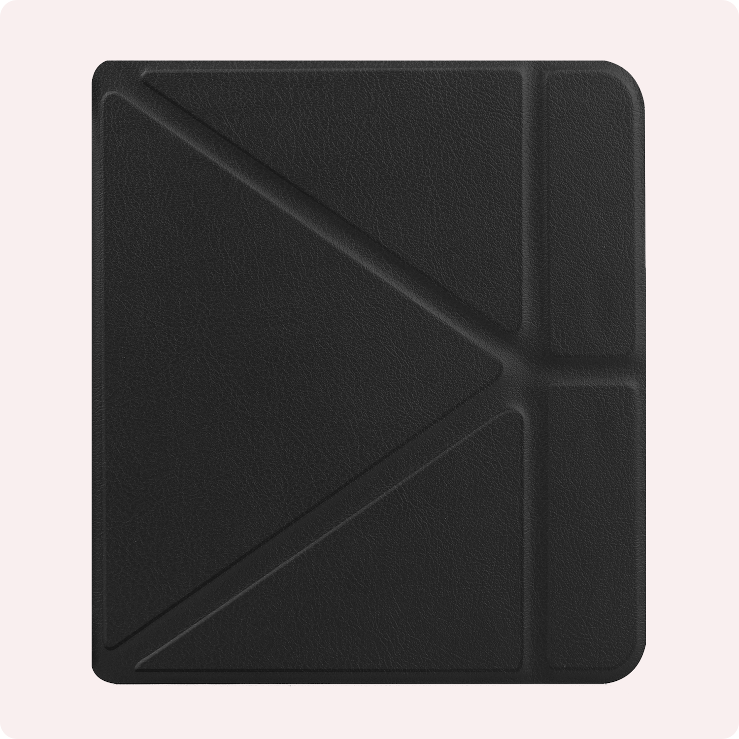NoXx Hoes Geschikt voor Kobo Libra Colour Hoesje Bookcase Cover Book Case Hoes Cover Trifold - Zwart