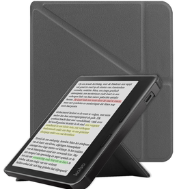 NoXx NoXx Kobo Libra Colour Hoesje Trifold - Grijs