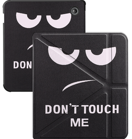 BASEY. BASEY. Kobo Libra Colour Hoesje Trifold - Don't Touch Me