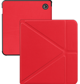 BASEY. BASEY. Kobo Libra Colour Hoesje Trifold - Rood