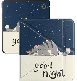 BASEY. BASEY. Kobo Libra Colour Hoesje Trifold - Kat