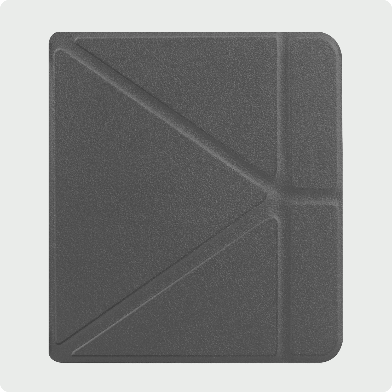 BASEY. Hoes Geschikt voor Kobo Libra Colour Hoesje Bookcase Cover Hoes Trifold - Hoesje Geschikt voor Kobo Libra Colour Hoes Cover Case - Grijs