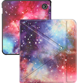 BASEY. BASEY. Kobo Libra Colour Hoesje Trifold - Galaxy