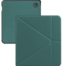 BASEY. BASEY. Kobo Libra Colour Hoesje Trifold - Donkergroen