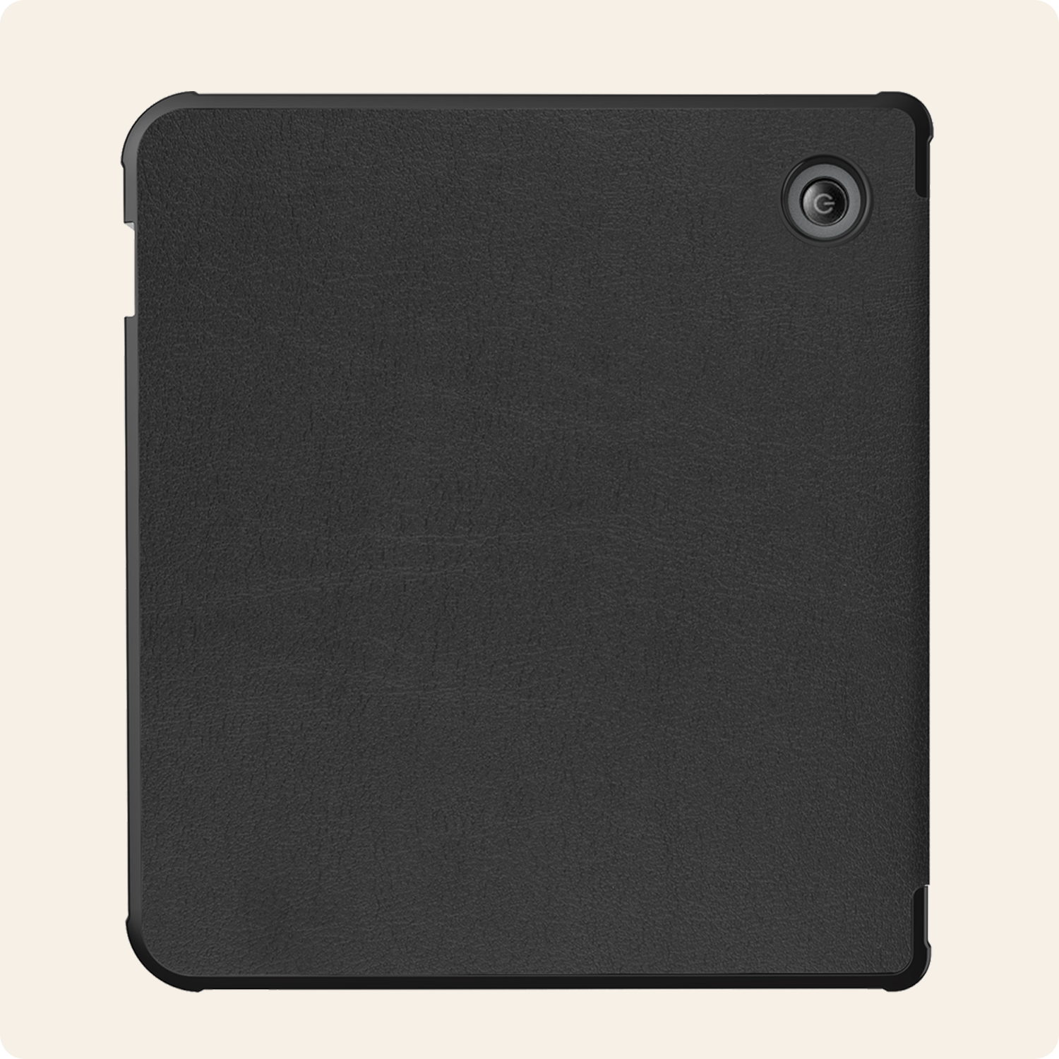 Nomfy Hoesje Geschikt voor Kobo Libra Colour Hoes Book Case Trifold - Hoes Geschikt voor Kobo Libra Colour Hoesje Book Cover Met Screenprotector - Zwart
