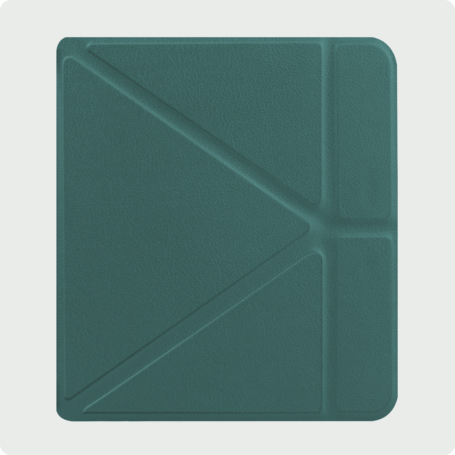 BASEY. Hoes Geschikt voor Kobo Libra Colour Hoesje Bookcase Cover Hoes Trifold Met Screenprotector - Hoesje Geschikt voor Kobo Libra Colour Hoes Cover Case - Donkergroen