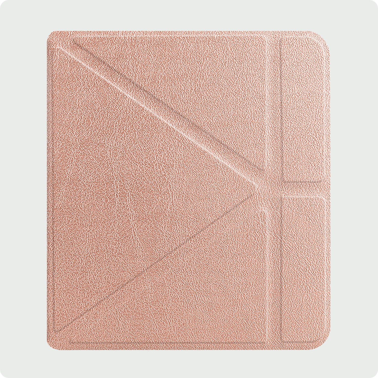 BASEY. Hoes Geschikt voor Kobo Libra Colour Hoesje Bookcase Cover Hoes Trifold Met Screenprotector - Hoesje Geschikt voor Kobo Libra Colour Hoes Cover Case - Rosé Goud