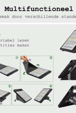 BASEY. Hoes Geschikt voor Kobo Libra Colour Hoesje Bookcase Cover Hoes Trifold Met Screenprotector - Hoesje Geschikt voor Kobo Libra Colour Hoes Cover Case - Don't Touch Me