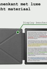 BASEY. Hoes Geschikt voor Kobo Libra Colour Hoesje Bookcase Cover Hoes Trifold Met Screenprotector - Hoesje Geschikt voor Kobo Libra Colour Hoes Cover Case - Don't Touch Me