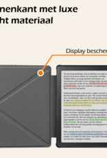 Nomfy Hoesje Geschikt voor Kobo Libra Colour Hoes Book Case Trifold - Hoes Geschikt voor Kobo Libra Colour Hoesje Book Cover Met Screenprotector - Eenhoorn