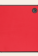 Nomfy Hoesje Geschikt voor Kobo Libra Colour Hoes Book Case Trifold - Hoes Geschikt voor Kobo Libra Colour Hoesje Book Cover Met Screenprotector - Rood
