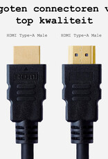 BASEY. HDMI naar HDMI Kabel 1 Meter HDMI-kabels - HDMI Kabel 4K Resolutie 1080p HD Kwaliteit - Zwart