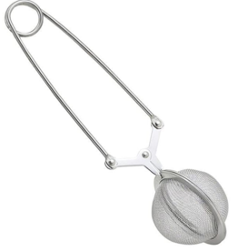 BASEY. BASEY. Theeknijper voor Losse Thee - Zilver
