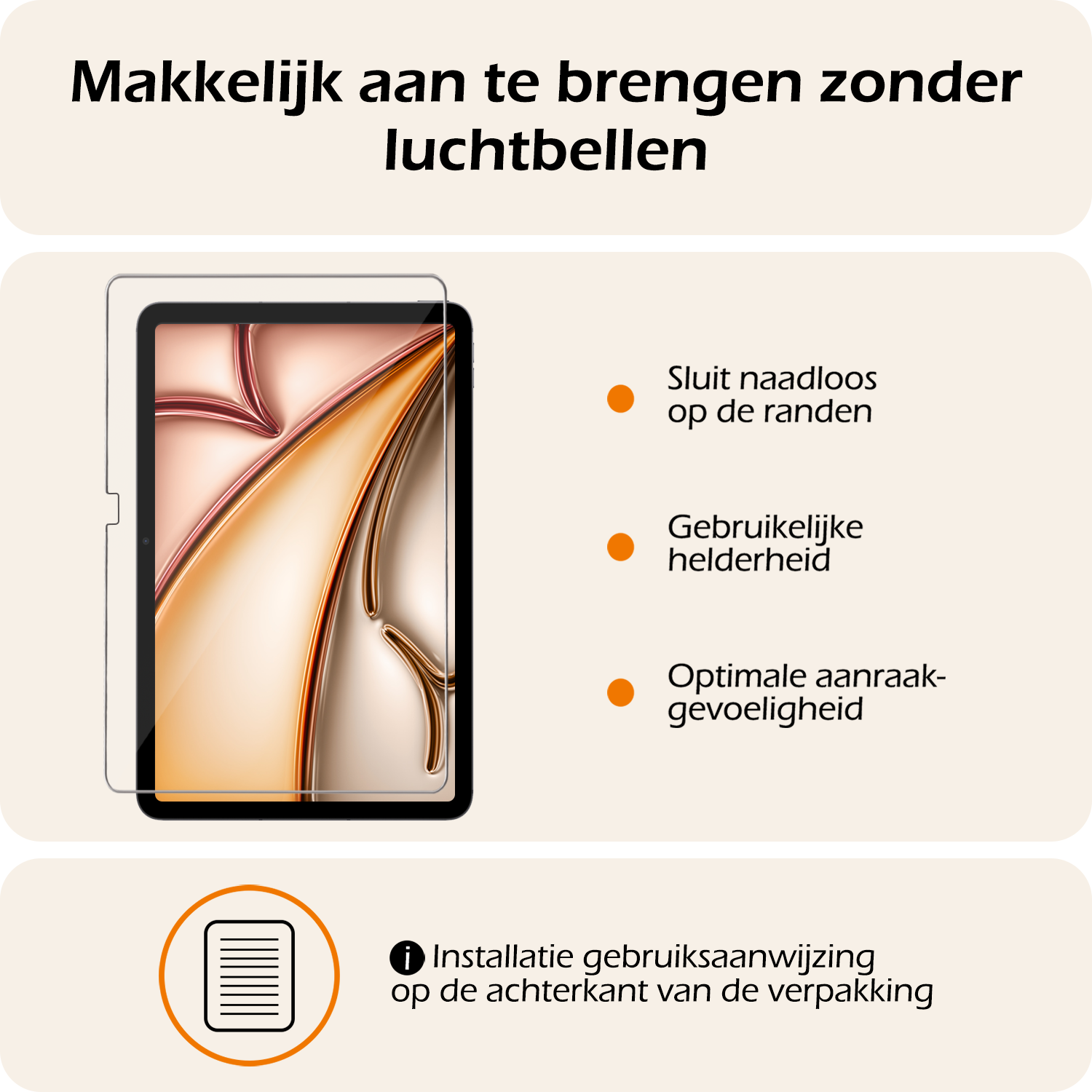 Nomfy iPad Air 6 (13 inch) Hoesje Toetsenbord En Screenprotector - iPad Air 6 (13 inch) Hoes Luxe Keyboard Case Cover Met Bescherm Glas (10,9 inch) - Zwart