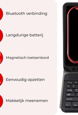 NoXx iPad Pro 11 inch 2024 Hoesje Toetsenbord En Screenprotector - iPad Pro 11 inch 2024 Hoes Luxe Keyboard Case Cover Met Bescherm Glas (10,9 inch) - Zwart