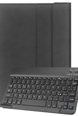 NoXx iPad Pro 13 inch 2024 Hoesje Toetsenbord Hoes Luxe Keyboard Case Cover (10,9 inch) - Zwart