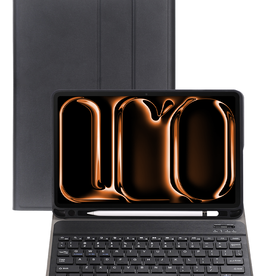 Nomfy Nomfy iPad Pro 2024 (11 inch) Toetsenbordhoes - Zwart