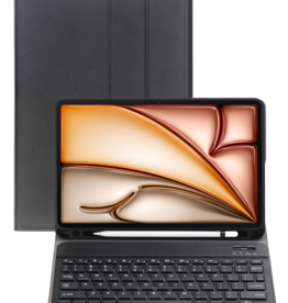Nomfy Nomfy iPad Air 6 (11 inch) Toetsenbordhoes - Zwart