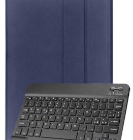 NoXx NoXx iPad Air 6 (11 inch) Toetsenbordhoes - Donkerblauw