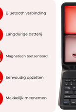 NoXx iPad Air 6 (11 inch) Hoesje Toetsenbord Hoes Luxe Keyboard Case Cover (10,9 inch) - Donkerblauw