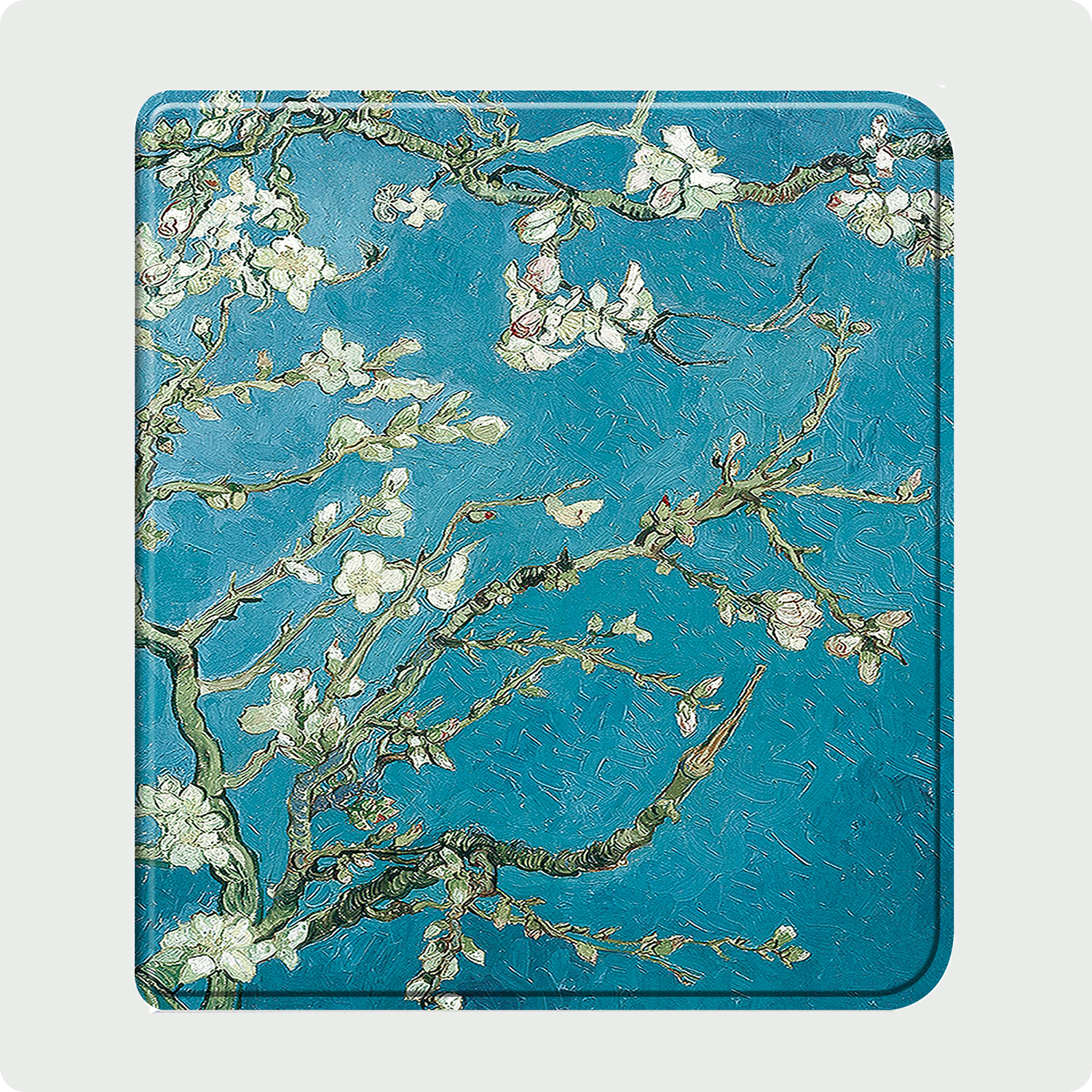 BASEY. Hoes Geschikt voor Kobo Libra Colour Hoesje Bookcase Cover Hoes - Hoesje Geschikt voor Kobo Libra Colour Hoes Cover Case - Bloesem