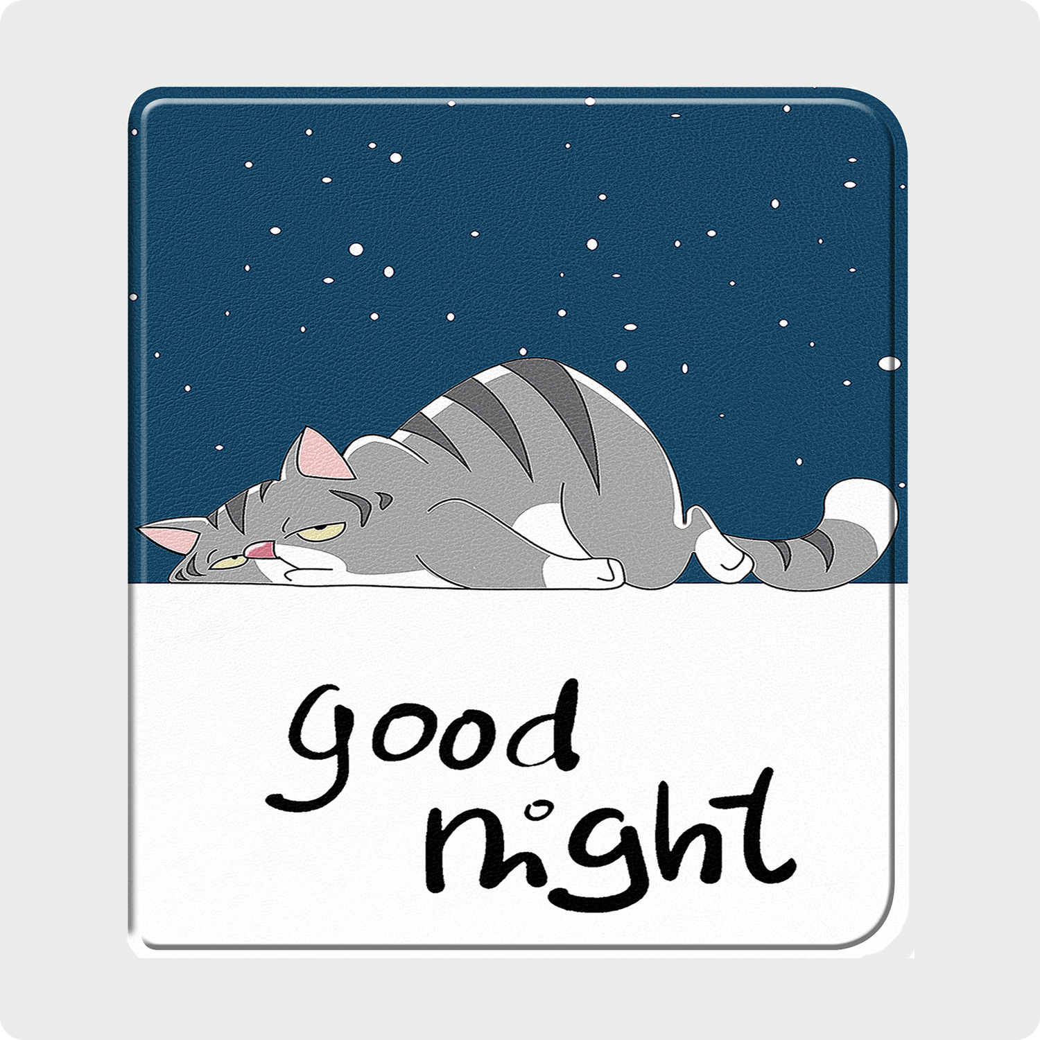 BASEY. Hoes Geschikt voor Kobo Libra Colour Hoesje Bookcase Cover Hoes - Hoesje Geschikt voor Kobo Libra Colour Hoes Cover Case - Kat